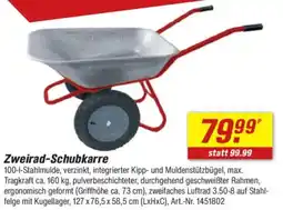 toom Baumarkt Zweirad-Schubkarre Angebot