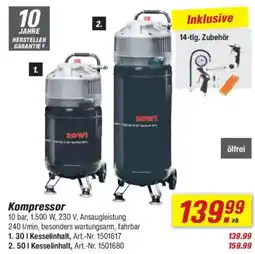 toom Baumarkt ROWI Kompressor Angebot