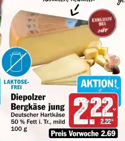 Hit Diepolzer Bergkäse jung Angebot