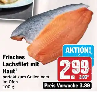 Hit Frisches Lachsfilet mit Haut Angebot