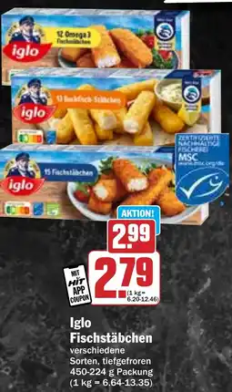 Hit Iglo Fischstäbchen Angebot