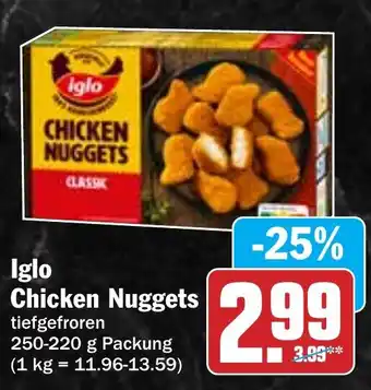 Hit iglo Chicken Nuggets Angebot
