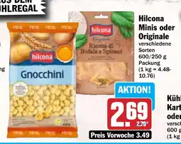 Hit Hilcona Minis oder Originale Angebot