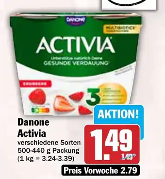 Hit Danone Activia Angebot