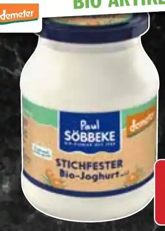 Hit Söbbeke Demeter Joghurt Natur 3,5/3,8 % Fett Angebot