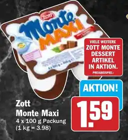 Hit Zott Monte Maxi Angebot
