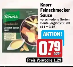 Hit Knorr Feinschmecker Sauce Angebot