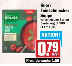 Hit Knorr Feinschmecker Suppe Angebot