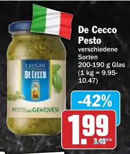 Hit De Cecco Pesto Angebot