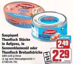 Hit Sonnenblumenöl oder Thunfisch Brotaufstriche Angebot