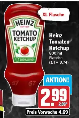 Hit Heinz Tomaten Ketchup Angebot