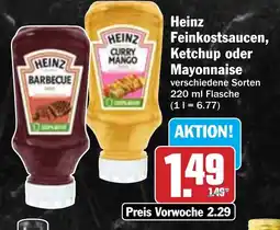 Hit Heinz Feinkostsaucen, Ketchup oder Mayonnaise Angebot