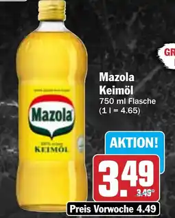 Hit Mazola Keimöl Angebot