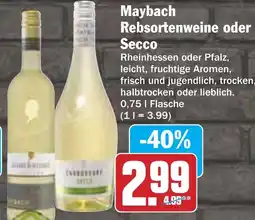 Hit 1 Rebsortenweine oder Secco Angebot