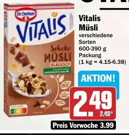 Hit Vitalis Müsli Angebot