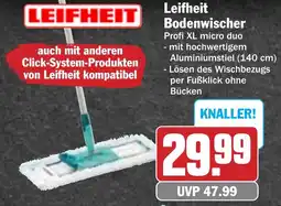 Hit Leifheit Bodenwischer Angebot