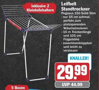 Hit Leifheit Standtrockner Angebot