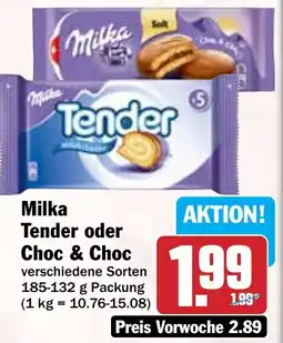 Hit Milka Tender oder Choc & Choc Angebot