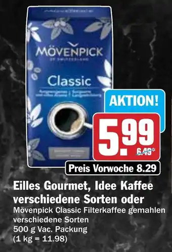 Hit Eilles Gourmet, Idee Kaffee Angebot