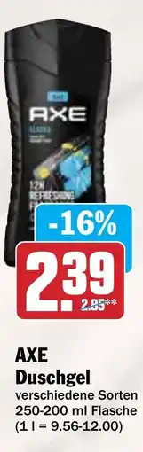 Hit AXE Duschgel Angebot