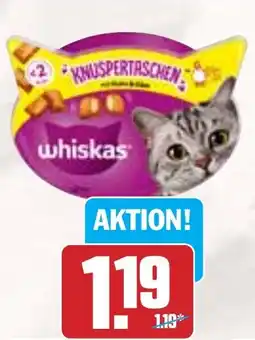 Hit Whiskas Katzensnacks Angebot