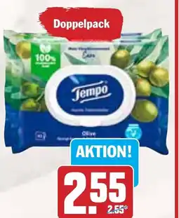 Hit Tempo feuchte Toilettentücher DUO Angebot