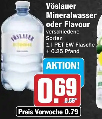Hit Vöslauer Mineralwasser oder Flavour Angebot