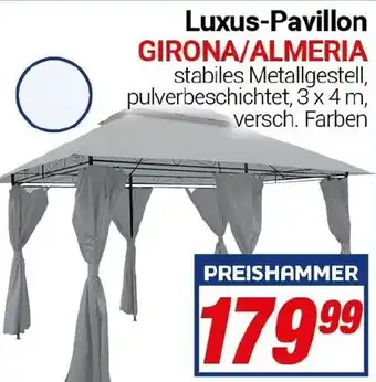 CENTERSHOP Luxus-Pavillon GIRONA/ALMERIA Angebot