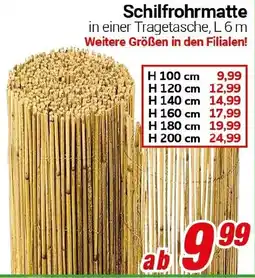 CENTERSHOP Schilfrohrmatte Angebot