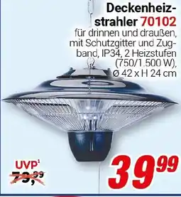 CENTERSHOP Deckenheiz- strahler Angebot