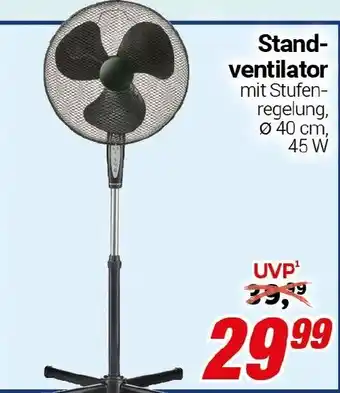 CENTERSHOP Stand- ventilator Angebot