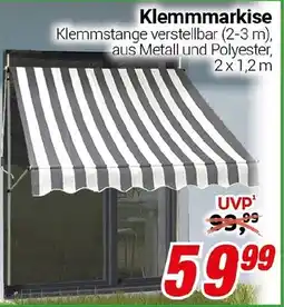 CENTERSHOP Klemmmarkise Angebot