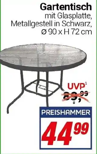 CENTERSHOP Gartentisch Angebot