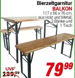 CENTERSHOP Bierzeltgarnitur BALKON Angebot