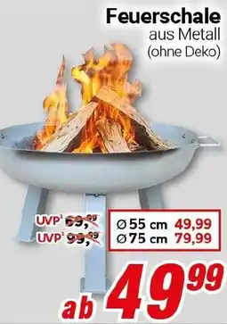 CENTERSHOP Feuerschale Angebot