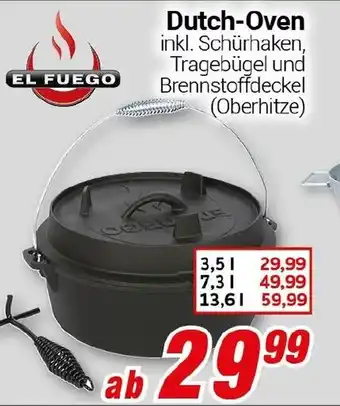 CENTERSHOP EL FUEGO Dutch-Oven Angebot