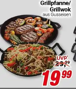 CENTERSHOP Grillpfanne/ Grillwok Angebot
