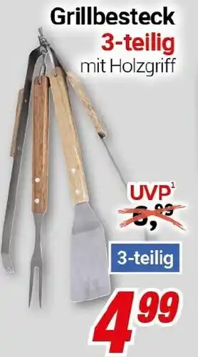 CENTERSHOP Grillbesteck 3-teilig Angebot