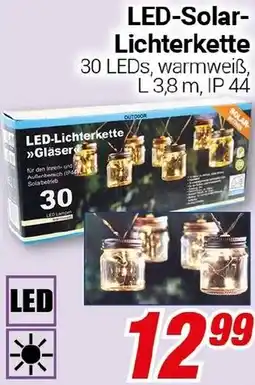 CENTERSHOP LED-Solar- Lichterkette Angebot