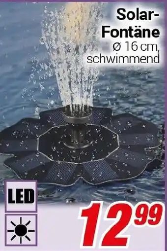 CENTERSHOP Solar- Fontäne Angebot