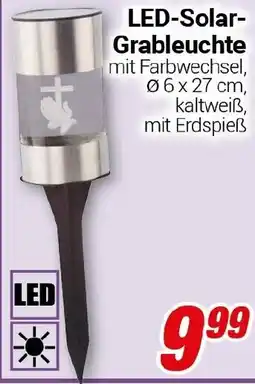 CENTERSHOP LED-Solar- Grableuchte Angebot