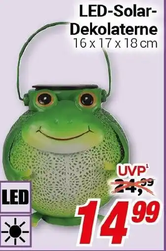 CENTERSHOP LED-Solar- Dekolaterne Angebot