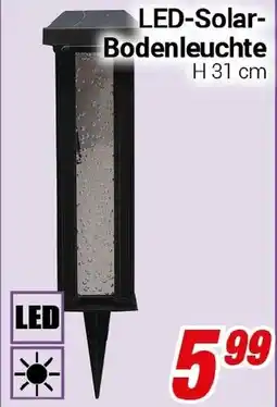 CENTERSHOP LED-Solar- Bodenleuchte Angebot