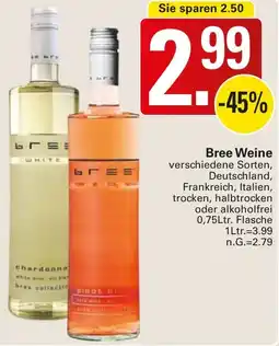 WEZ Bree Weine Angebot