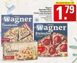 WEZ Wagner Steinofen Pizza, Flammkuchen, Pizzies oder Rustipani Angebot
