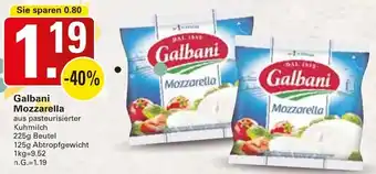 WEZ Galbani Mozzarella Angebot