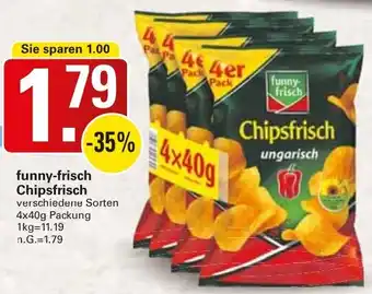 WEZ funny-frisch Chipsfrisch Angebot