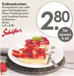 WEZ Schäfer's Erdbeerkuchen Angebot