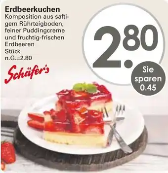 WEZ Schäfer's Erdbeerkuchen Angebot