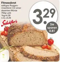 WEZ Schäfer's Fitnessbrot Angebot